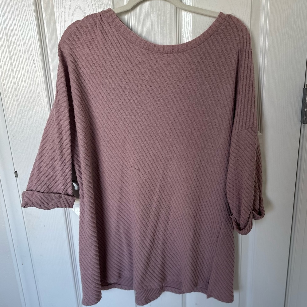 Blush Pink Soft Sweater